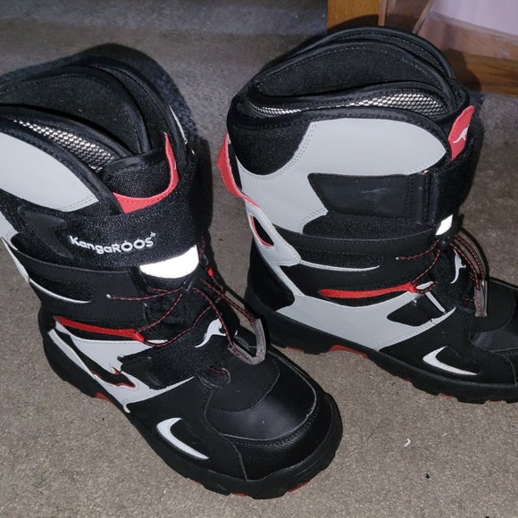 KangaROOS boys snow boots size 7 - Picture 1 of 5